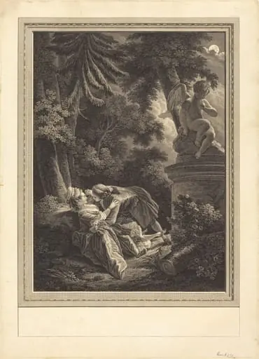 La nuit, by Emmanuel Jean Nepomucène de Ghendt