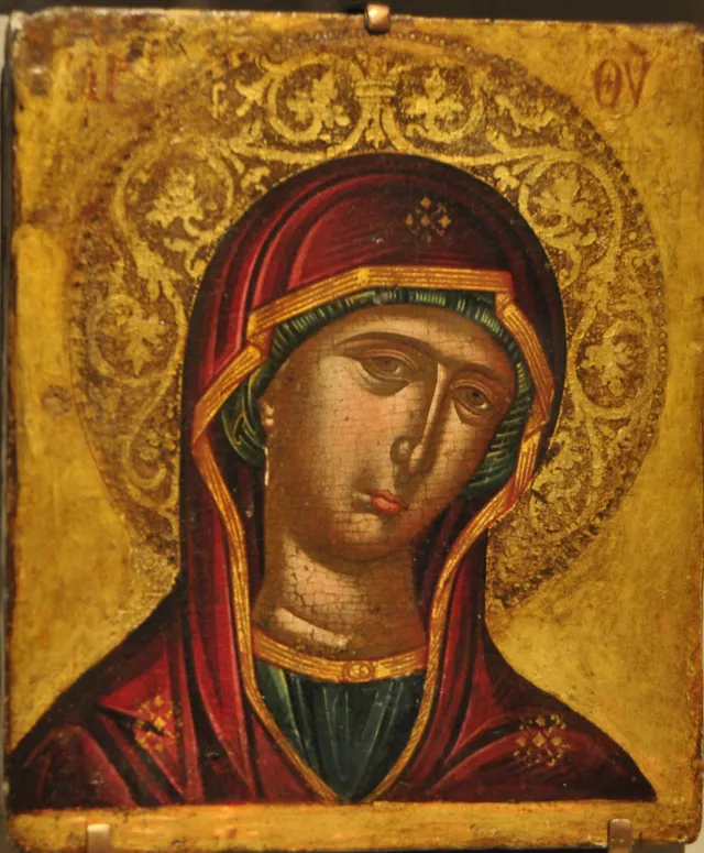 Head of the Virgin — Emmanuel Tzanes