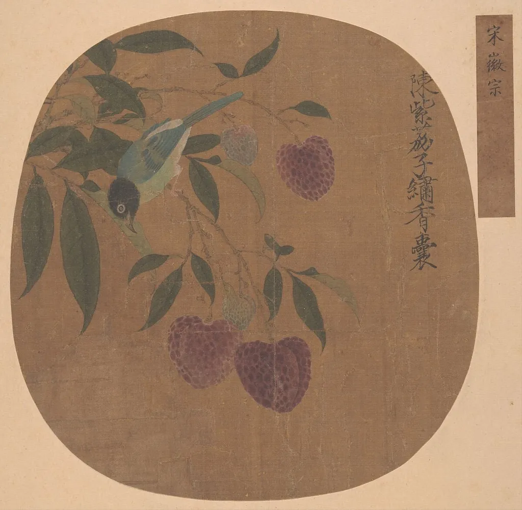Untitled, by Emperor Huizong, ink, 1302