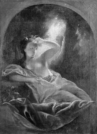 En mytologisk figur. Danaë (?)