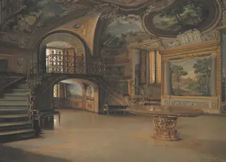 En sal i Palazzo Borghese
