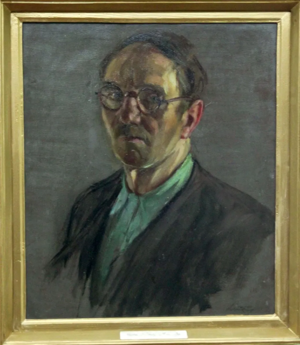 Autoportret, by Endre Litteczky, unspecified