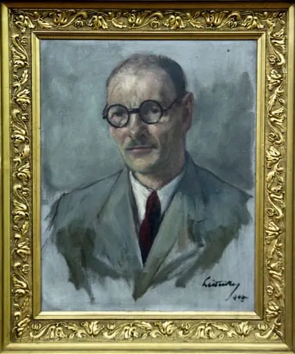 Portret de bărbat, by Endre Litteczky