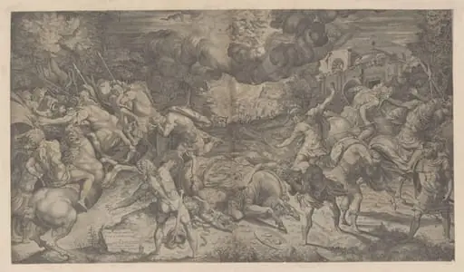 Conversion of Saul, by Enea Vico