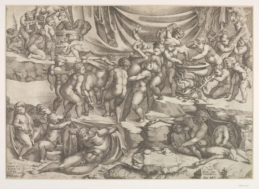 Untitled, by Enea Vico, 1540