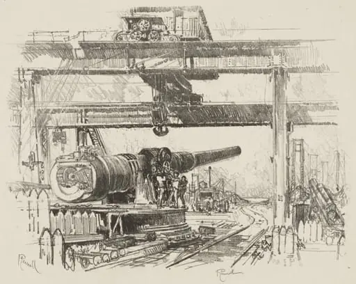 English War Work:  Gun-Testing