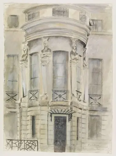 No.1, Cornwall Terrace, Regent's Park, by Enid Crystal Dorothy Marx