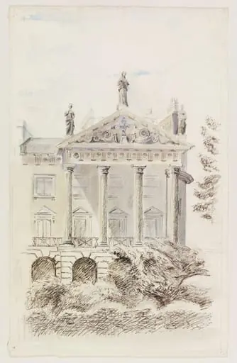 Sussex Terrace, Regent's Park, by Enid Crystal Dorothy Marx