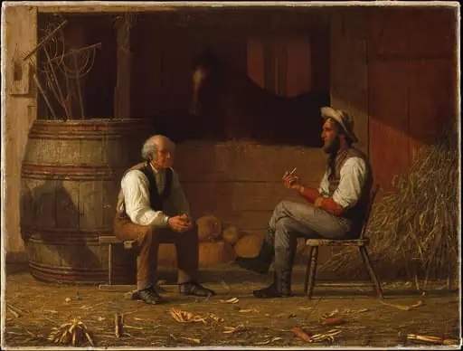 Talking It Over, by Enoch Wood Perry