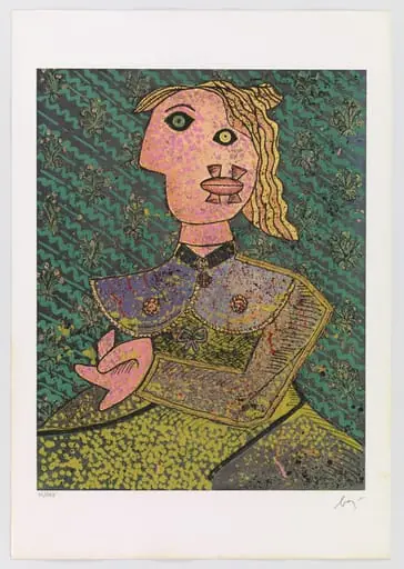 Untitled, by Enrico Baj