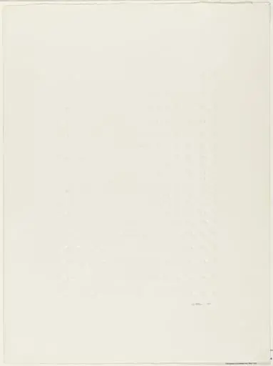 Untitled, by Enrico Castellani