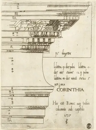 Entablature from the Temple of Castor and Pollux, Rome