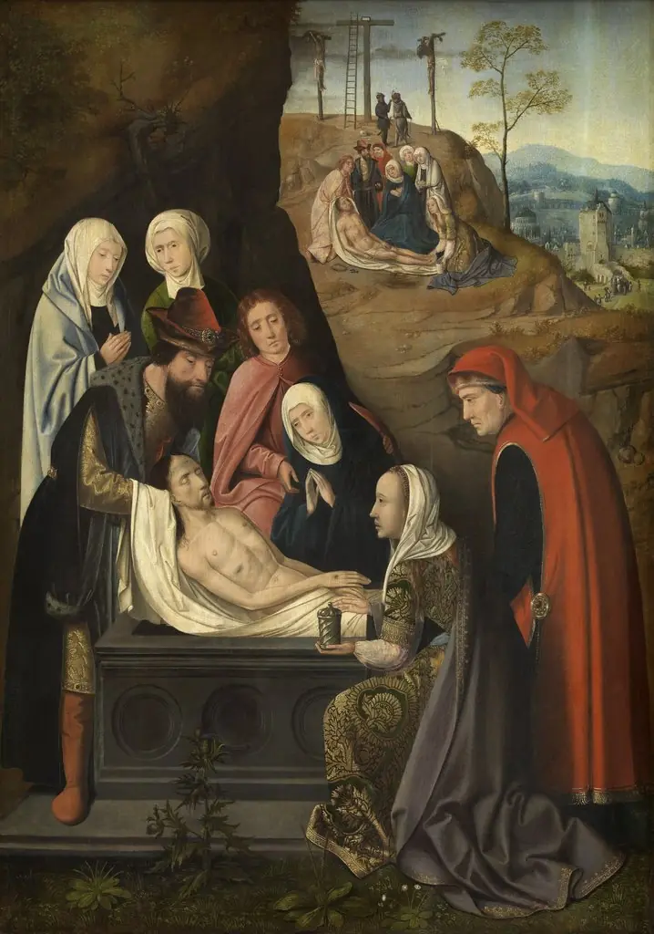 Entombment and the Lamentaion over the dead Christ