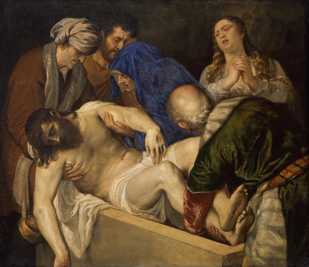 Entombment of Christ, unspecified, 1550