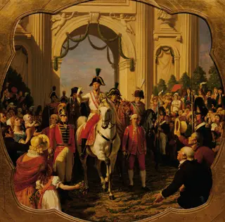 Entry of Emperor Franz I (II) of Austria into Vienna in 1814