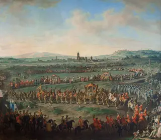 Entry of Joseph II into Frankfurt for his coronation in 1764