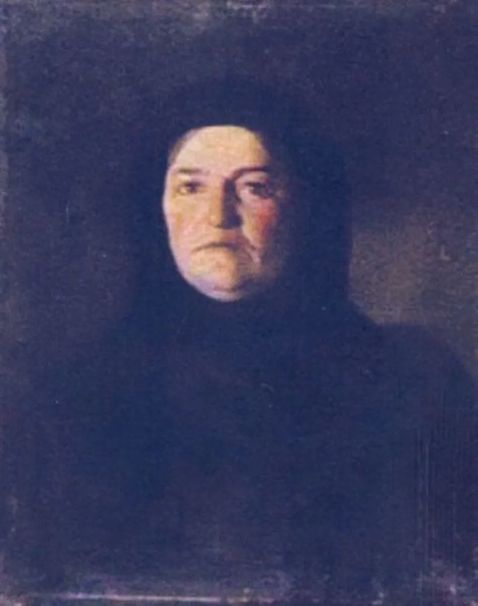 Portret de femeie, by Epaminonda Bucevschi, unspecified, 1850