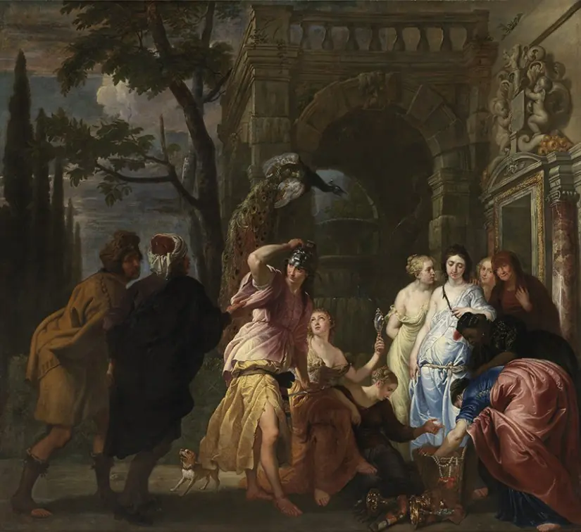 Achilles among the Daughters of Lycomedes