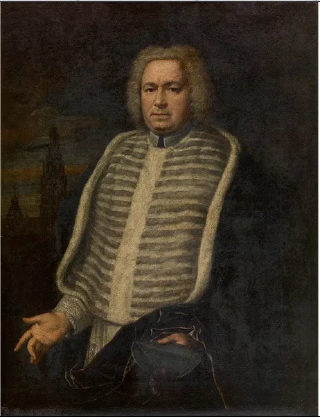 Kanoniker, by Erasmus Quellinus II, oil, 1650