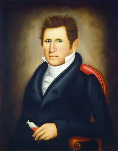 Man with Vial, by Erastus Salisbury Field