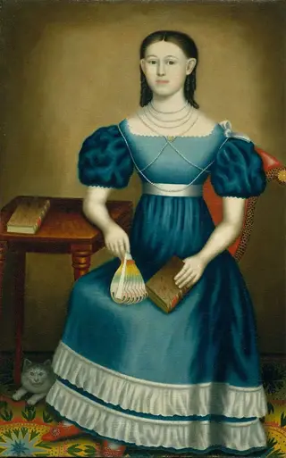 Margaret Gilmore, by Erastus Salisbury Field, 1845