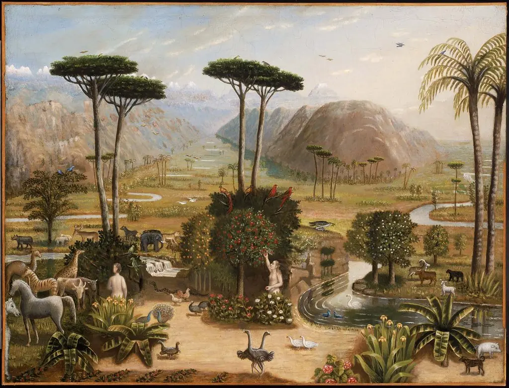 The Garden of Eden, by Erastus Salisbury Field