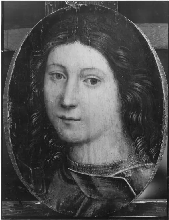 Kopf des Erzengels Michael, by Ercole de' Roberti
