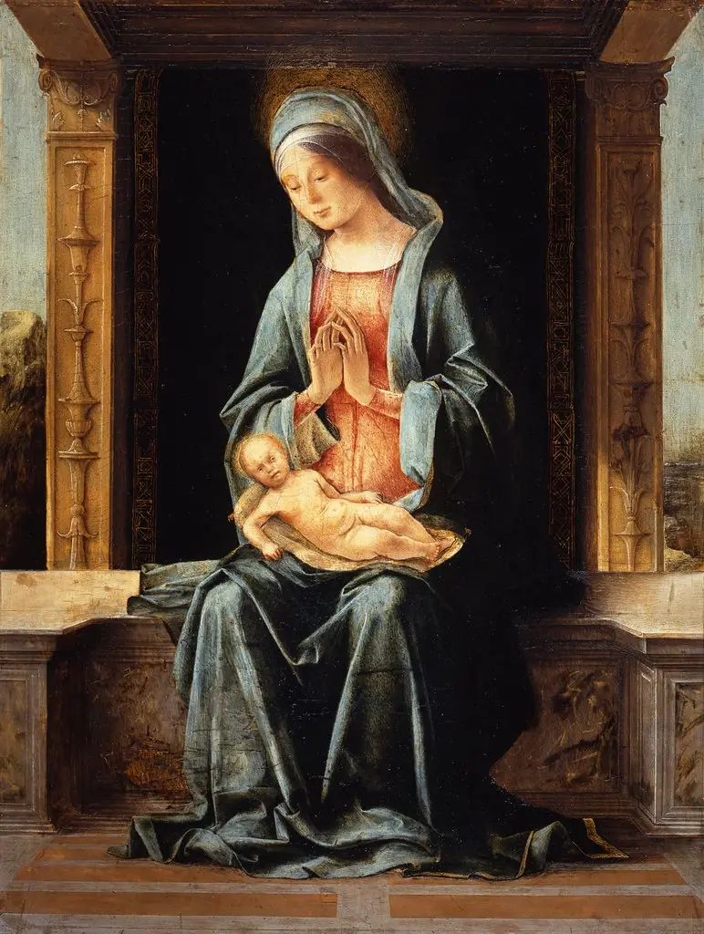 The Virgin and Child, by Ercole de' Roberti