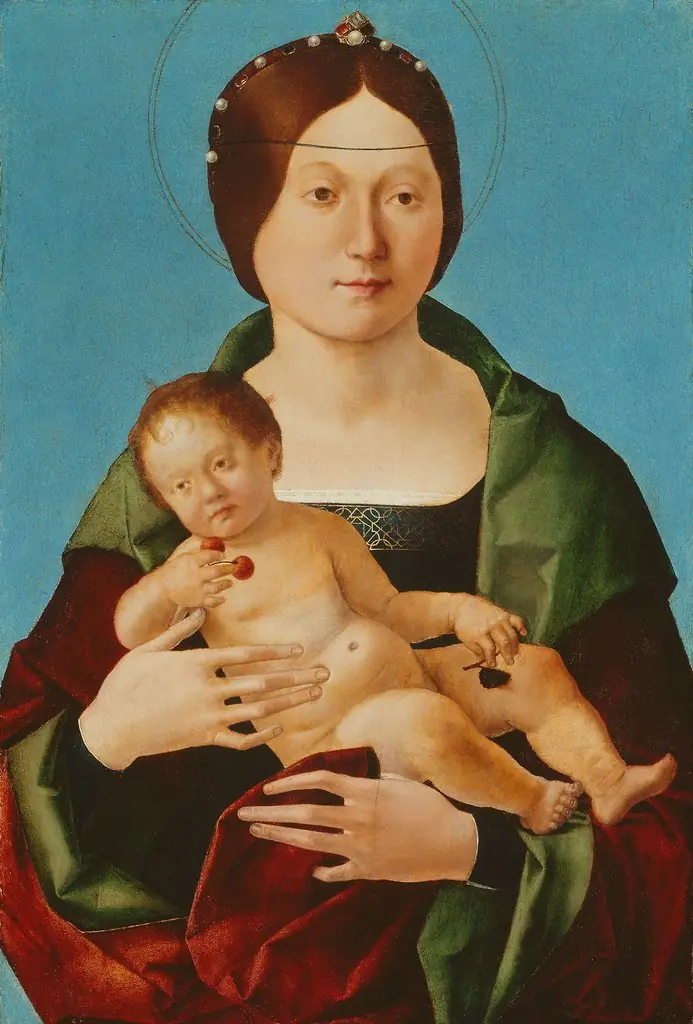 Virgin and Child, by Ercole de' Roberti