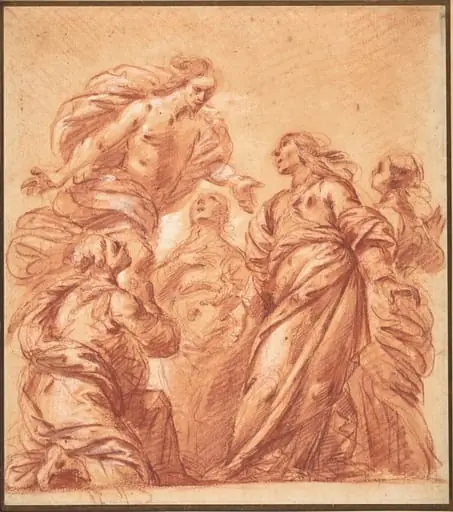 The Women at the Sepulchre with Christ of the Noli me Tangere, by Ercole il Giovane Procaccini