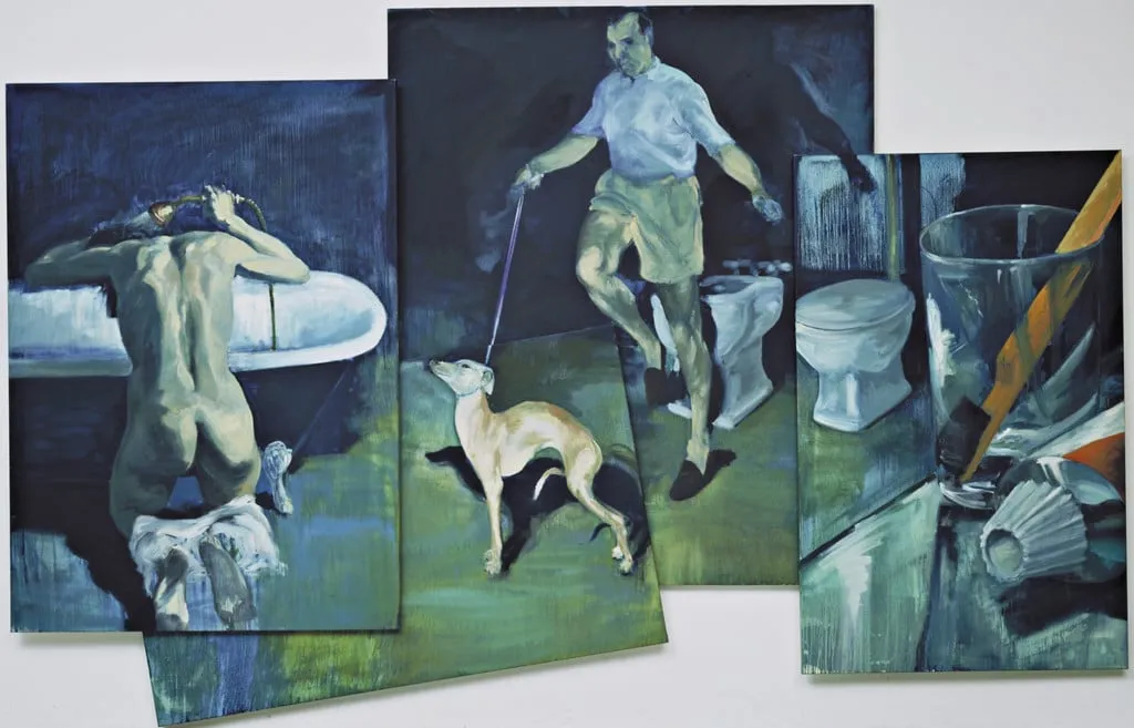 Untitled, by Eric Fischl, oil, 1987