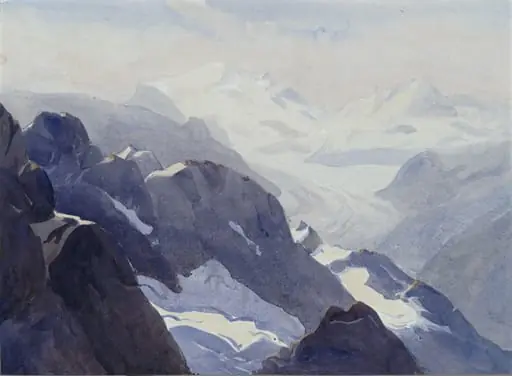 In the Alps, by Eric Powell