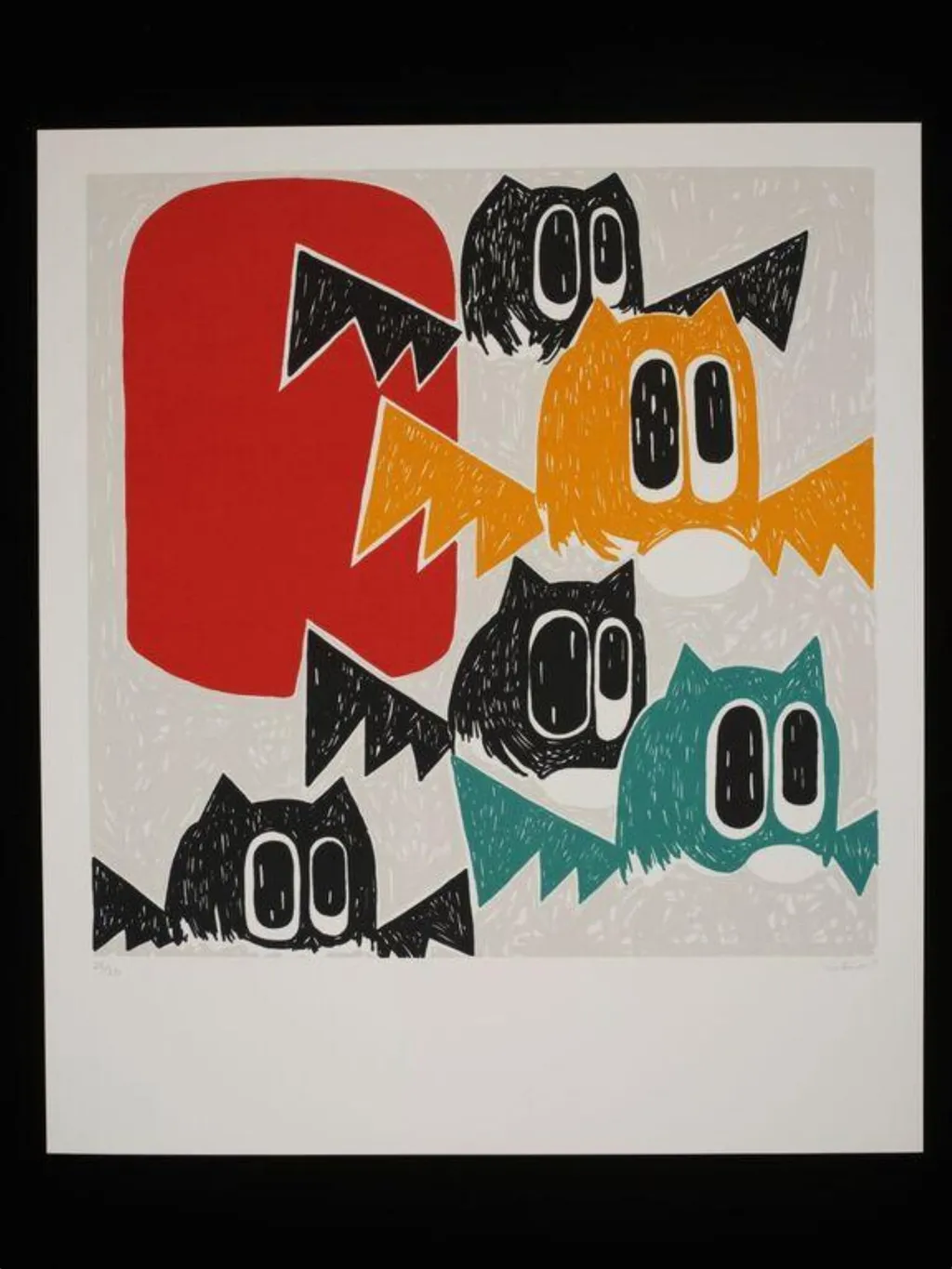 Flap, Flop, by Erik Bendix, ink, 2010