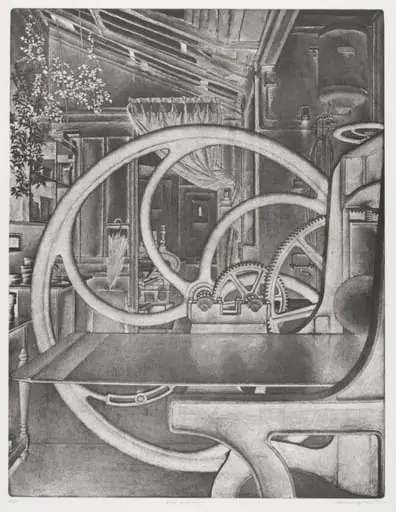 Atelier René Tazé V, by Erik Desmazières