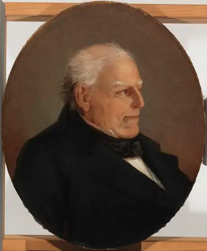 Kamarineuvos H. Rosenbergin muotokuva, by Erik Johan Löfgren