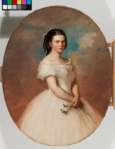 Neiti Maria Emilia Thunbergin muotokuva