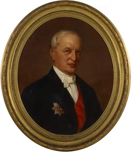 Salaneuvos Robert von Trappin muotokuva, by Erik Johan Löfgren