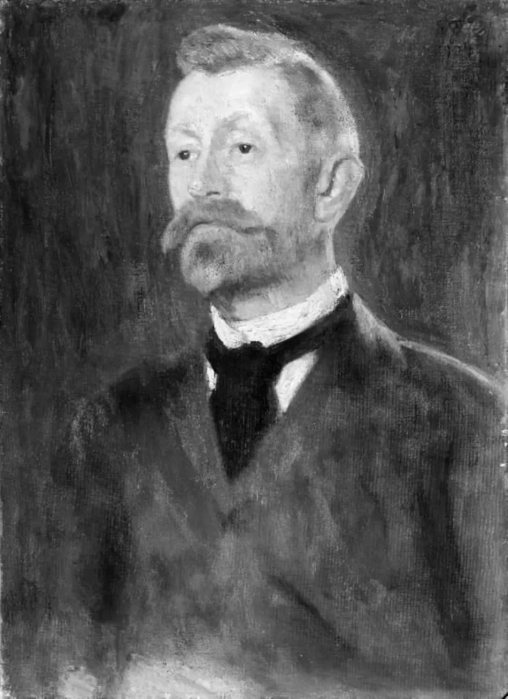 Portrait of Hans Christian Andersen Bekkevahr, by Erik Werenskiold, oil, 1904