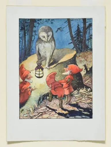 Illustration to The Oakmen, by Ernest Aris