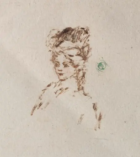 Head, Taverne Lorraine, by Ernest Haskell