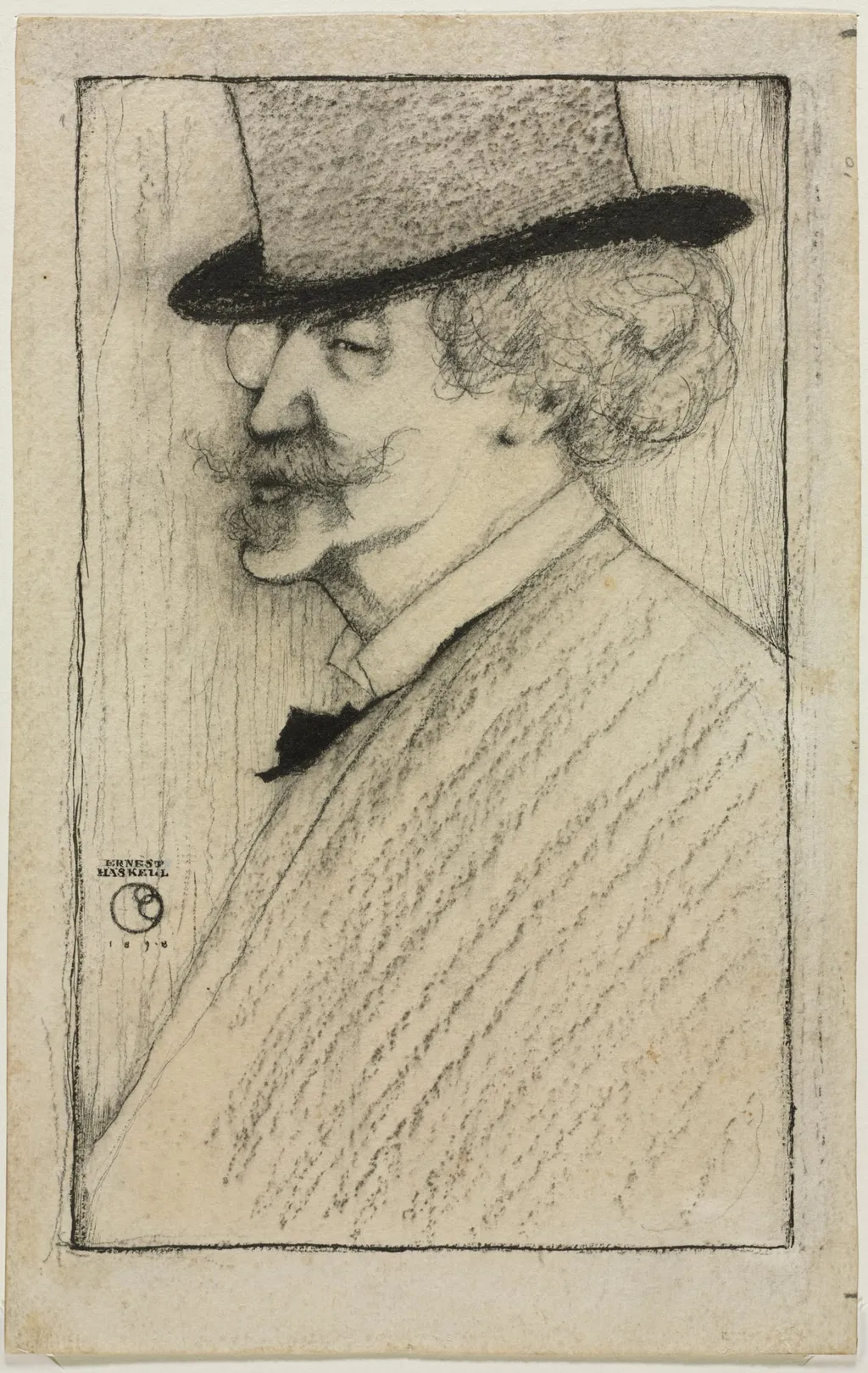 James McNeill Whistler, by Ernest Haskell, 1898