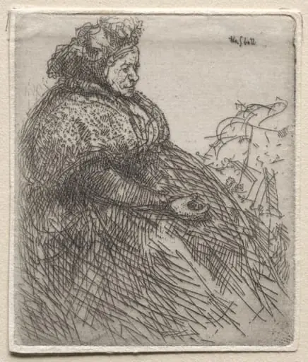 Paris: Ribbon Vender, by Ernest Haskell