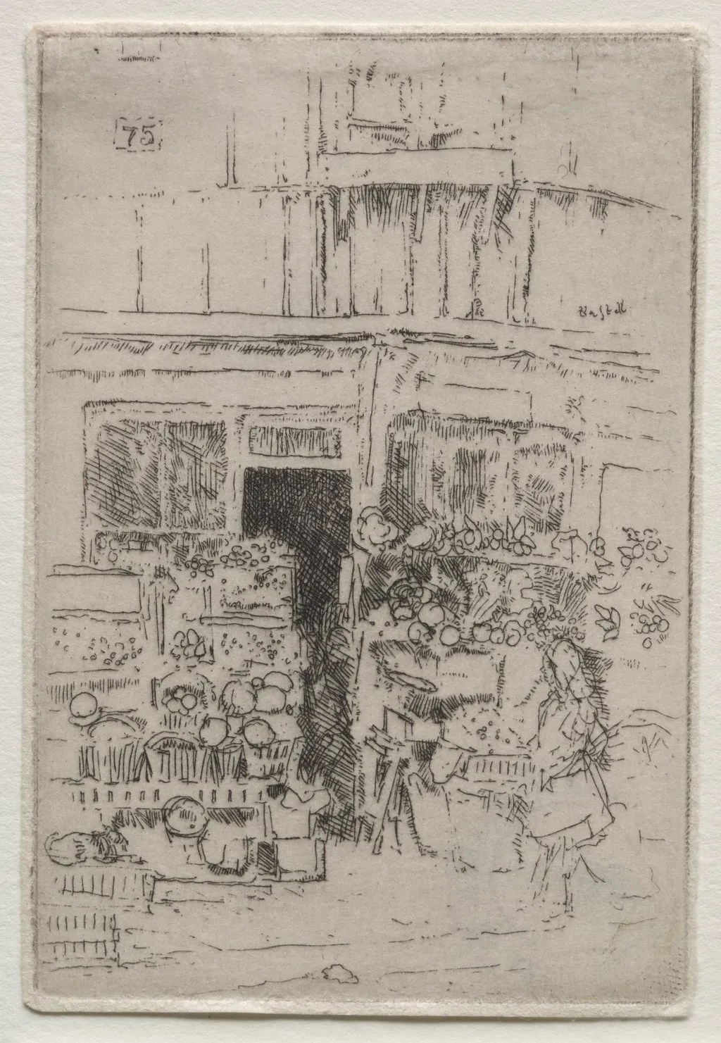 Paris: The Little Fruit Shop, by Ernest Haskell, 1910