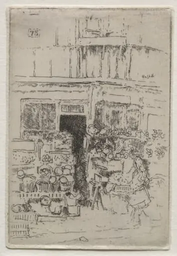 Paris: The Little Fruit Shop, by Ernest Haskell