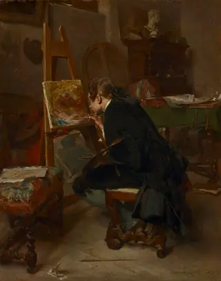 A Painter, by Ernest Meissonier