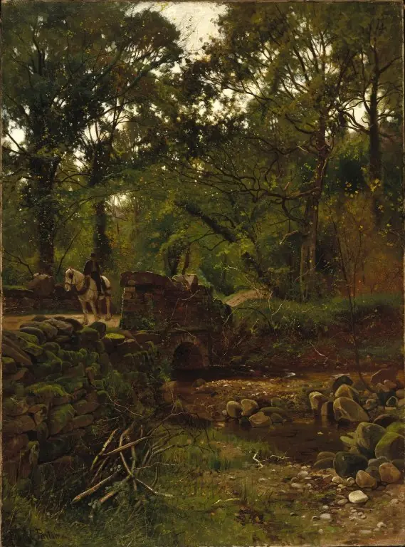 An Old Road in Wales, by Ernest Parton
