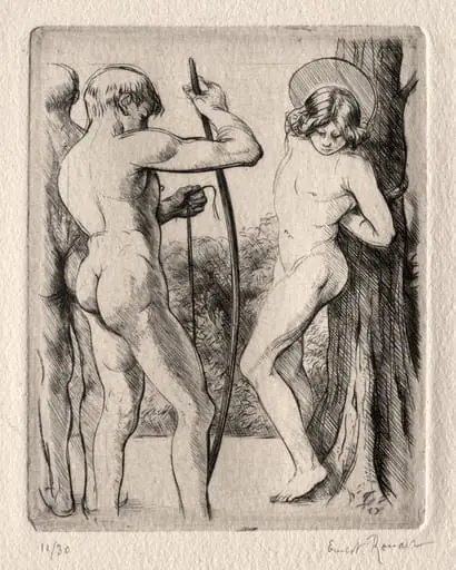 The Martyrdom of St. Sebastian, by Ernest Rouart