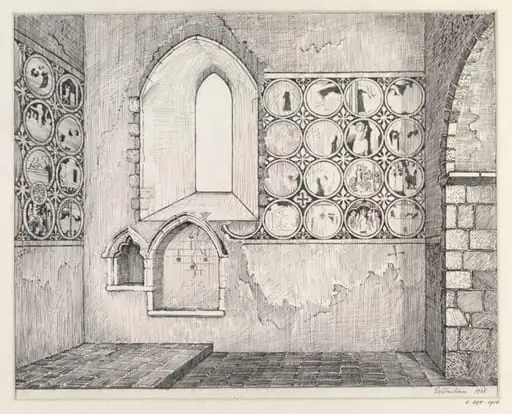 Untitled, by Ernest William Tristram