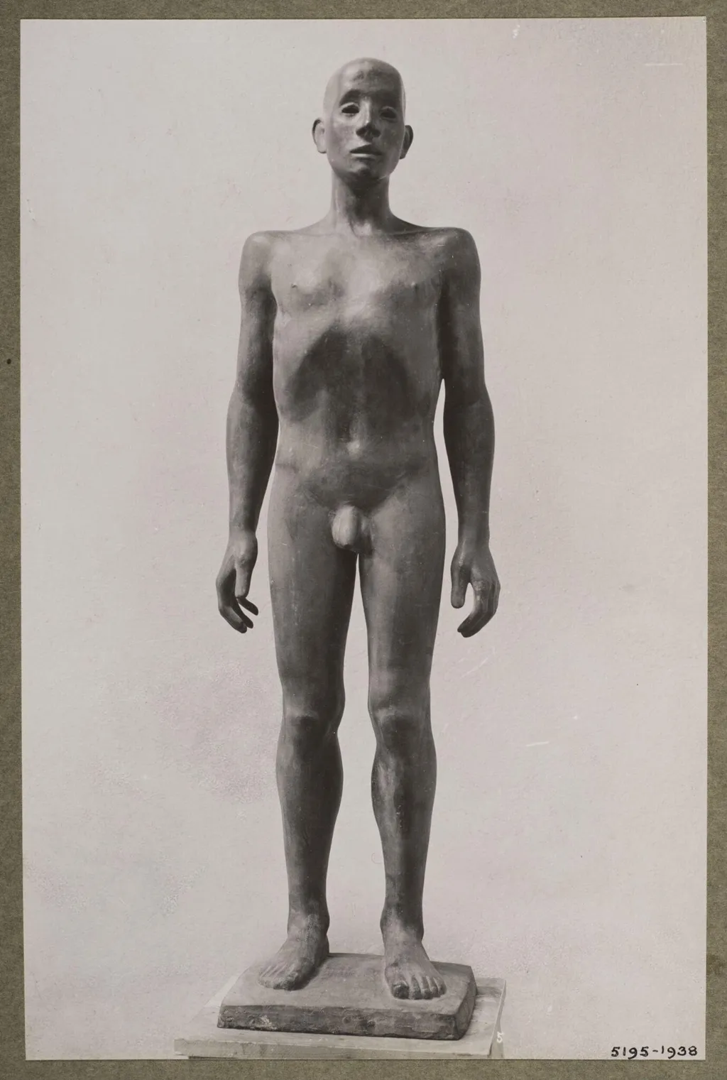 The Man, by Ernesto de Fiori, photographic