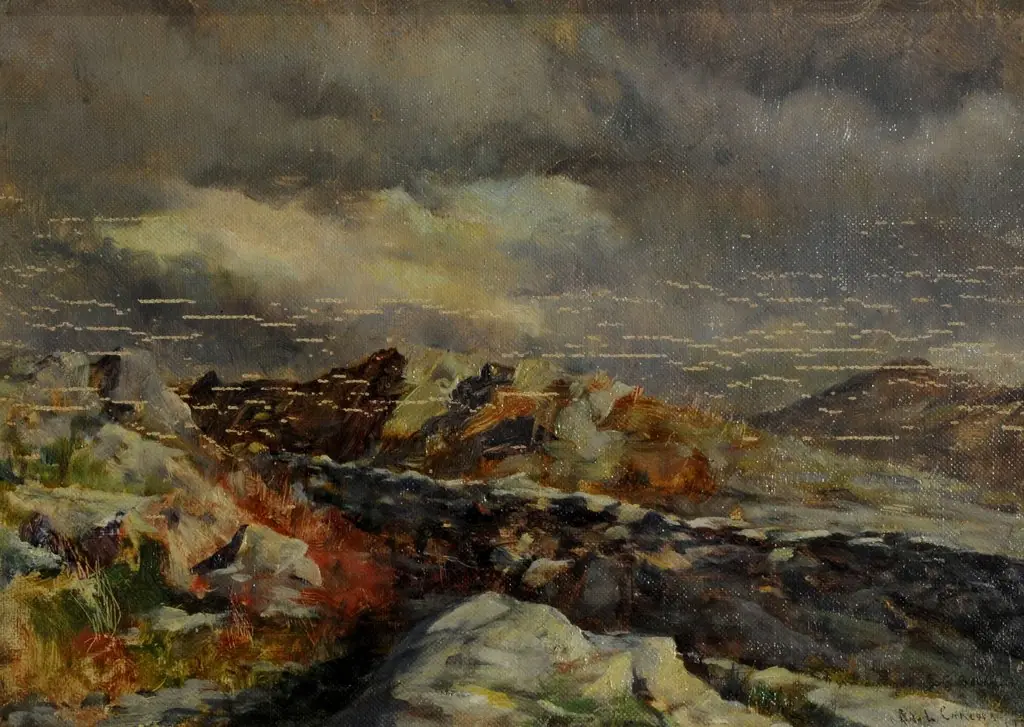 Landscape, by Ernesto de la Cárcova